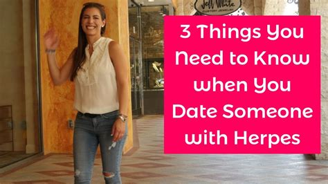 what to know about dating someone with herpes